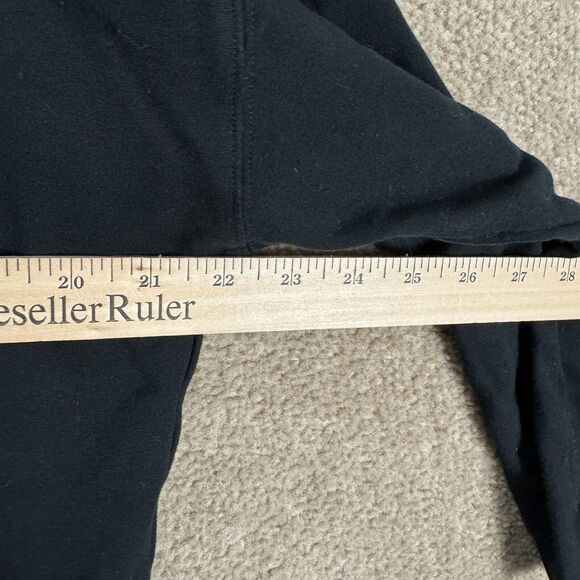 The Group Babaton Cropped Hoodie Womens Size XS‎ Black Pullover Long Sleeve Boxy - Picture 5 of 9